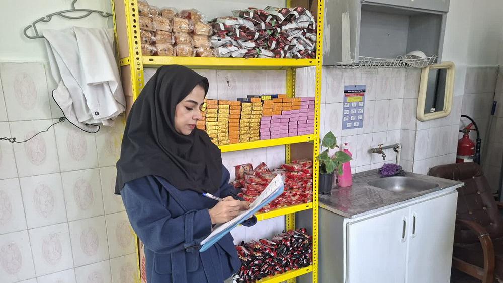 بازدید کارشناسان تغذیه از پایگاه های تغذیه سالم در مدارس تحت پوشش مرکز بهداشت جنوب تهران